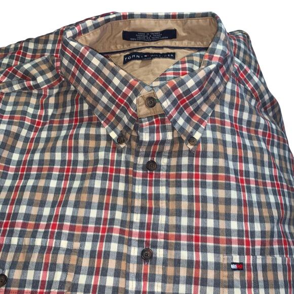 Vintage Tommy Hilfiger button up mens sz XXL - Picture 6 of 7